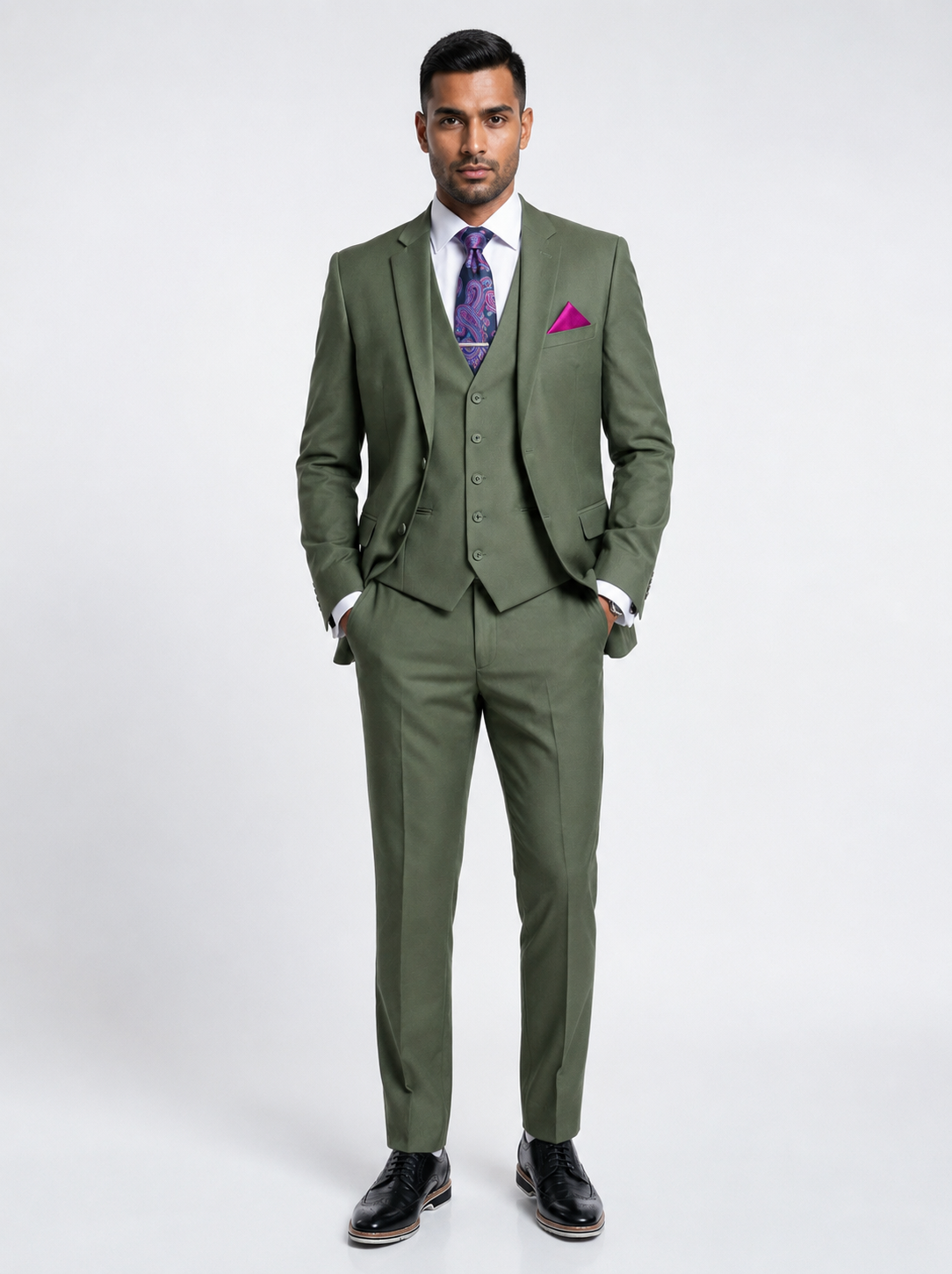 Sage Suit