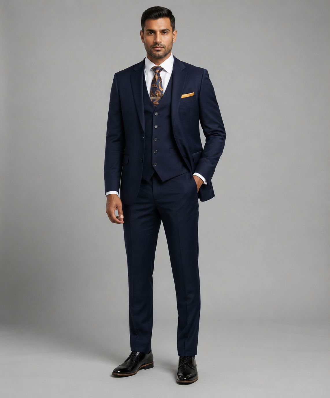 Navy Blue Suit
